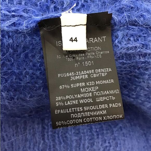 Isabel Étoile Marant Deniza Sweater New Size 44 - Picture 8 of 10